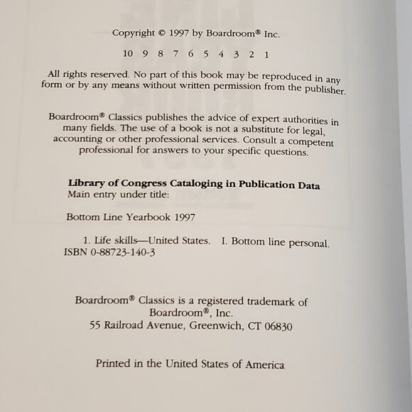 Vtg Bottom Line Year Book 1997 1998 HC Lot of 2 - Picture 4 of 9